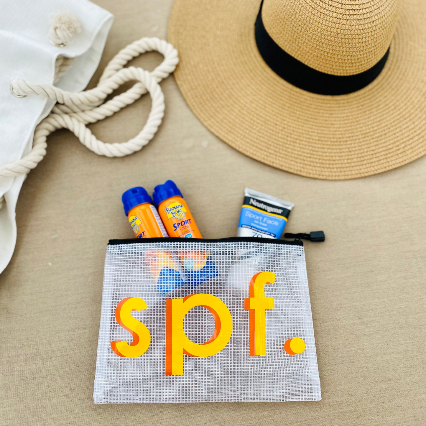 Personalized Name Waterproof Zipper Pool Bag for Unique & Love | JNSBag90