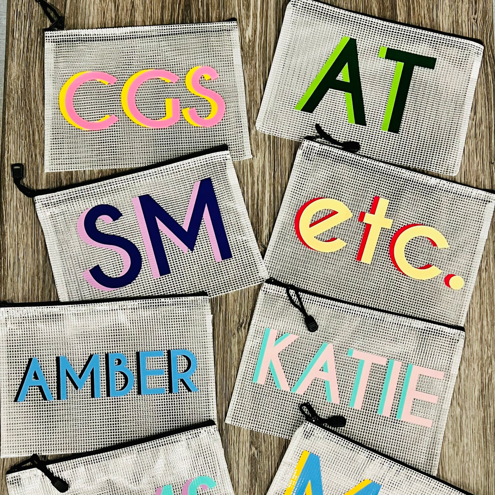 Personalized Name Waterproof Zipper Pool Bag for Unique & Love | JNSBag90