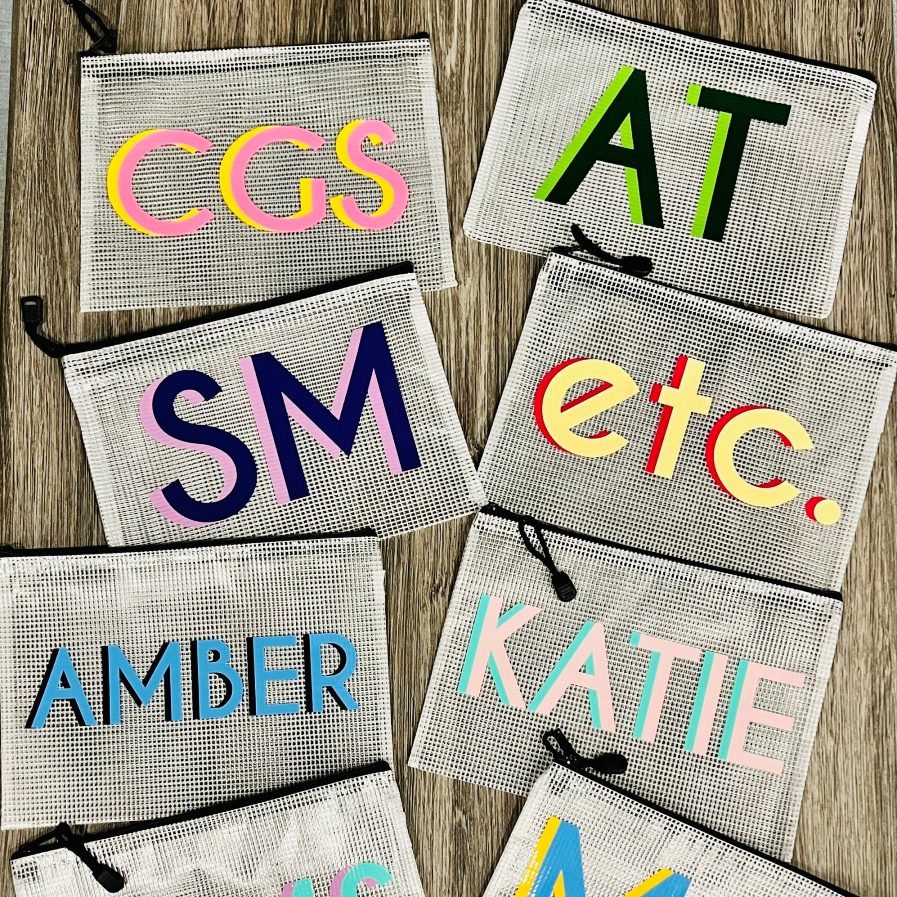 Personalized Name Waterproof Zipper Pool Bag for Unique & Love | JNSBag90