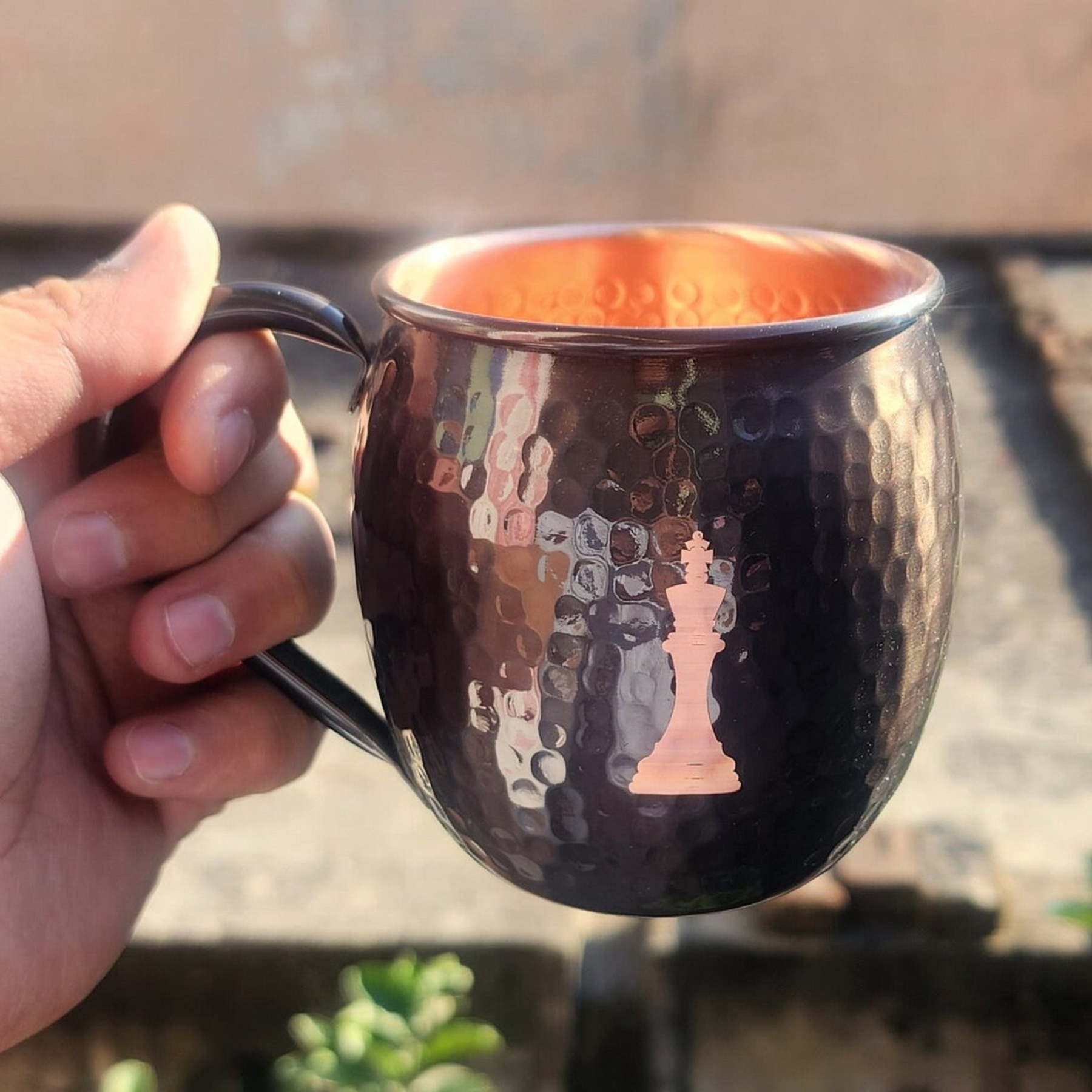 Personalized Monogram Engraved Copper Mug for Unique & Love | JNSDec141