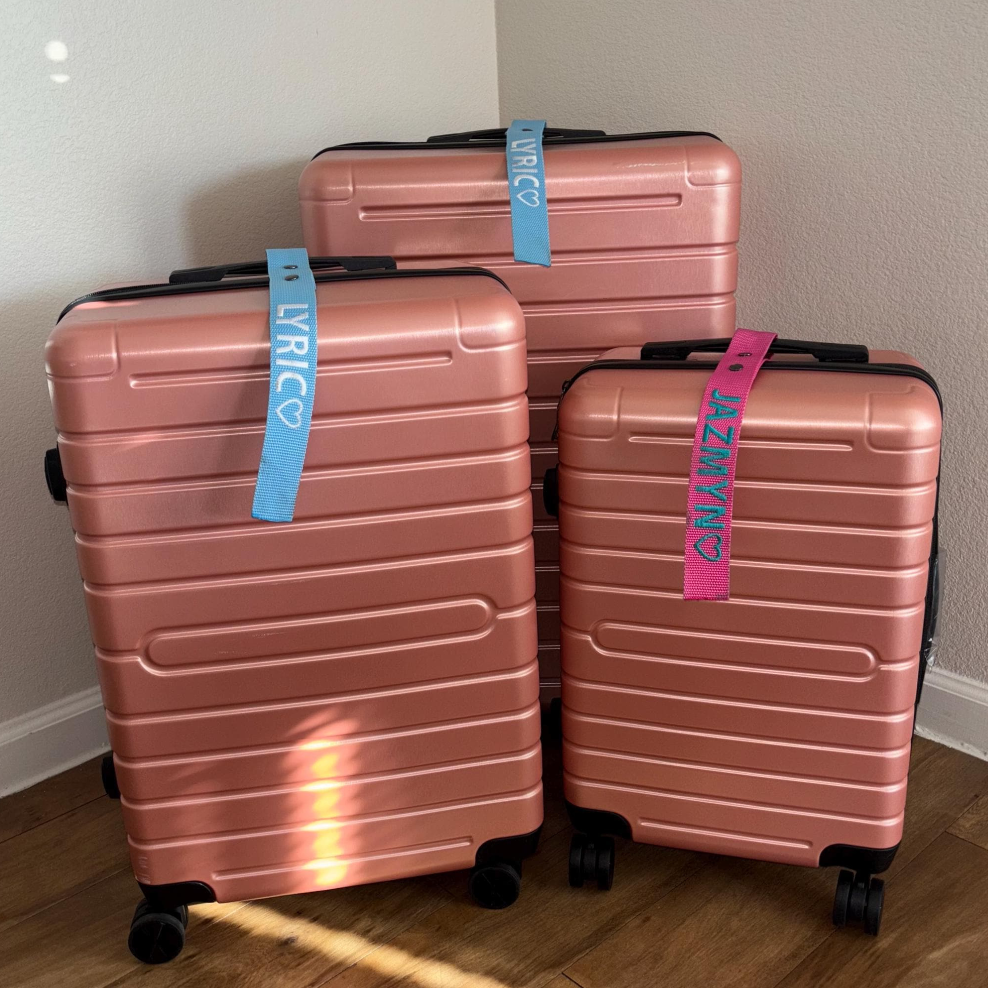 Personalized Embroidered Luggage Tag for Unique & Love | JNSDec147