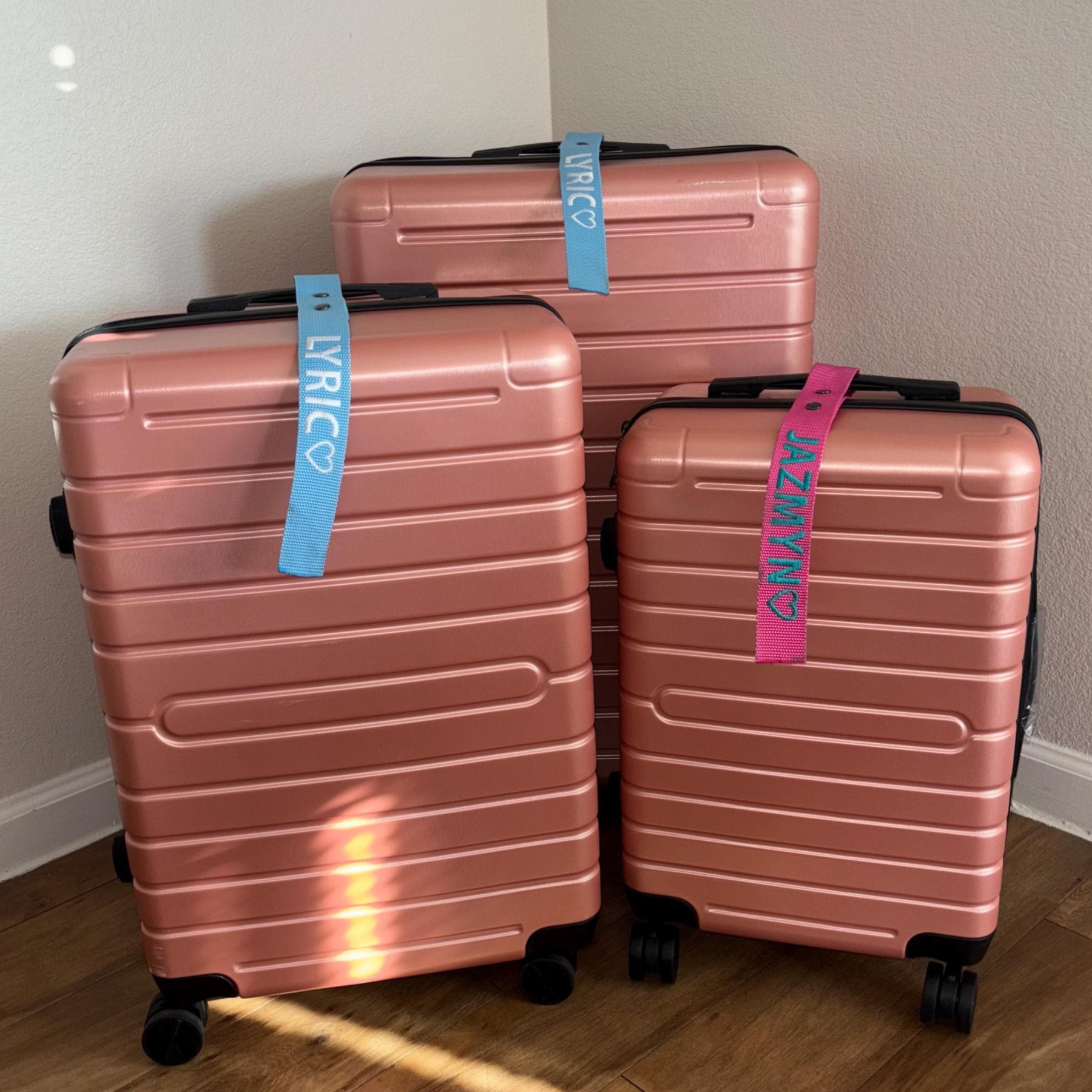 Personalized Embroidered Luggage Tag for Unique & Love | JNSDec147