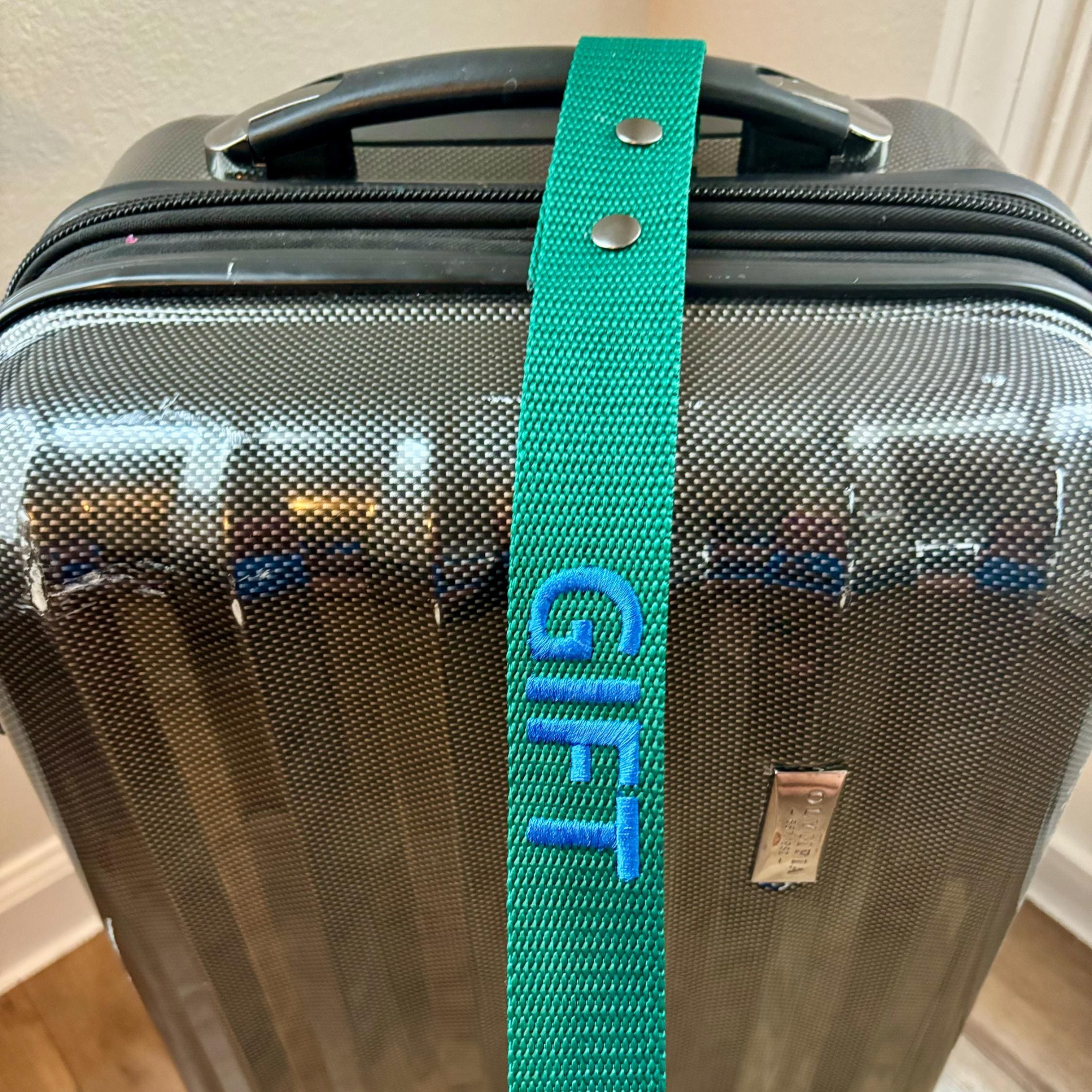 Personalized Embroidered Luggage Tag for Unique & Love | JNSDec147