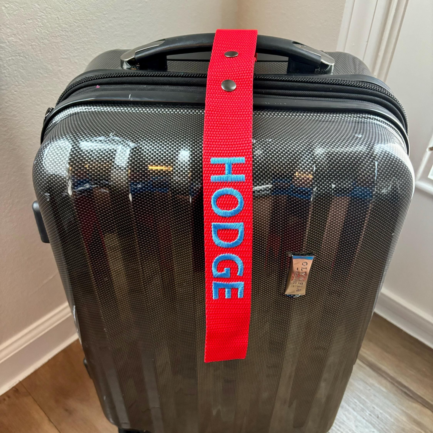 Personalized Embroidered Luggage Tag for Unique & Love | JNSDec147