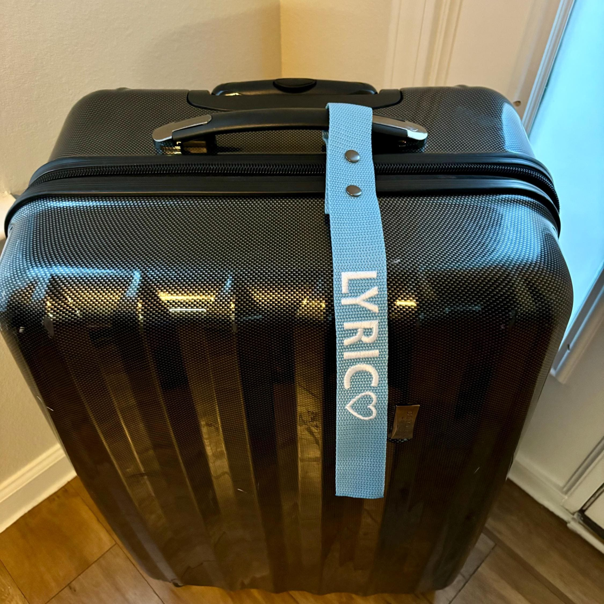 Personalized Embroidered Luggage Tag for Unique & Love | JNSDec147