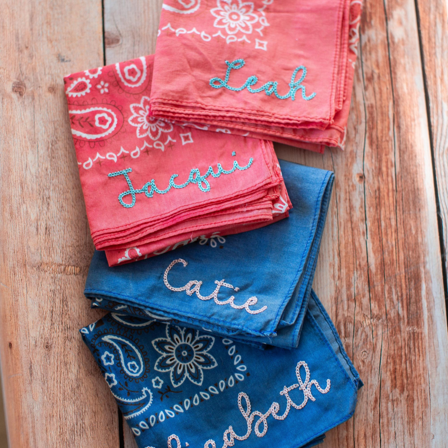 Personalized Name Embroidered Bandana for Unique & Love | JNSCloth49