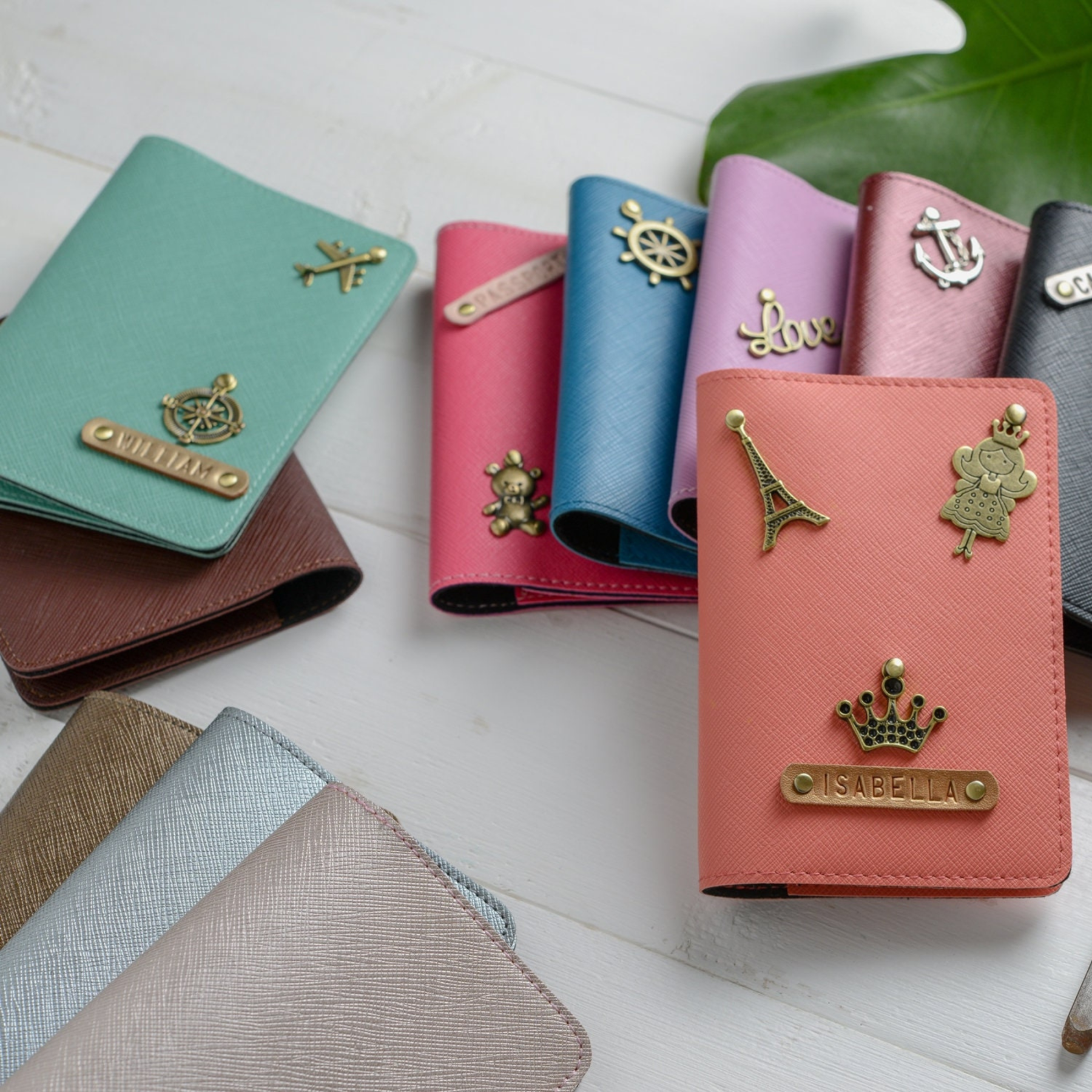 Personalized Leather Passport Holder for Unique & Love | JNSCase15