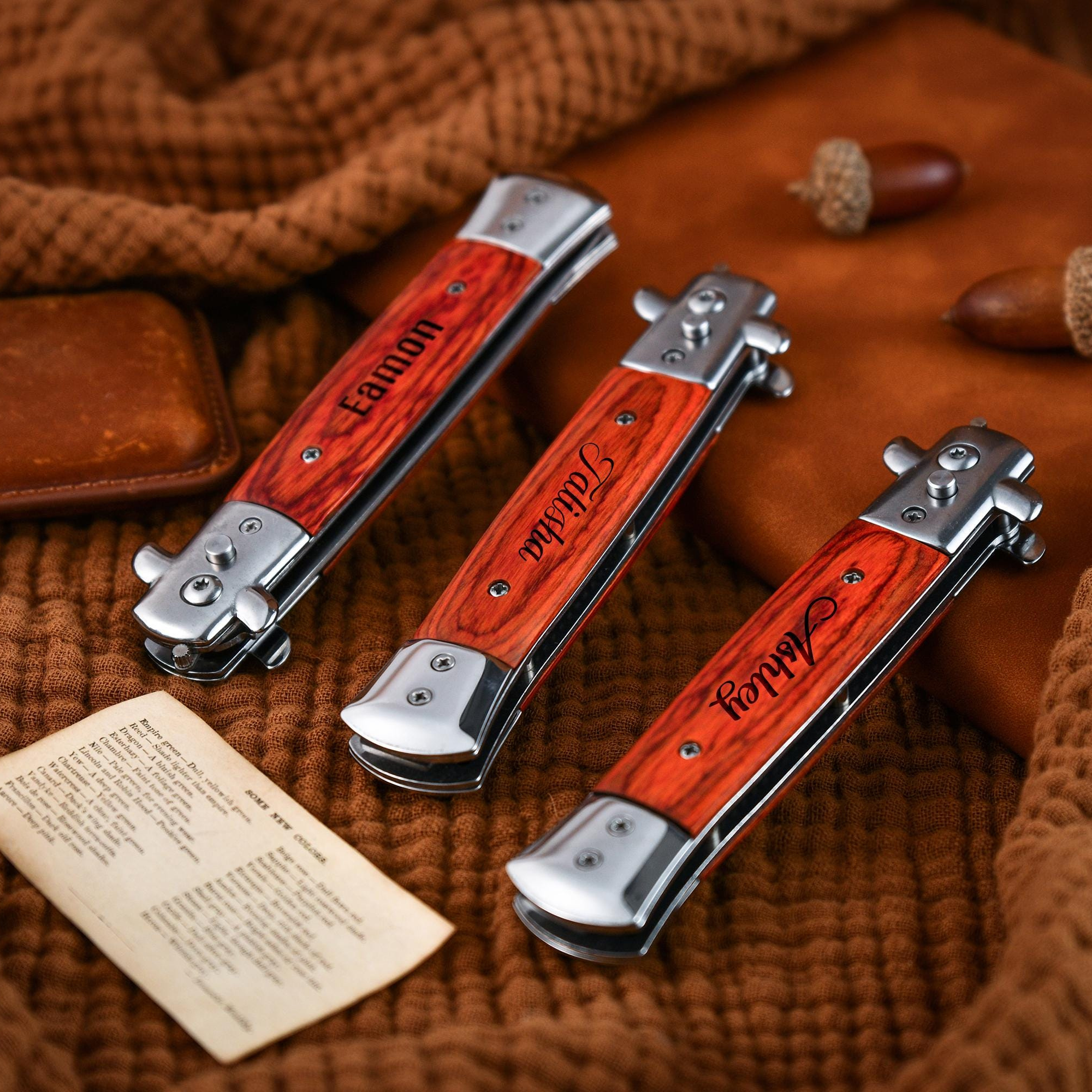 Personalized Folding Engraved Hair Beard Comb for Unique & Love | JNSTool27