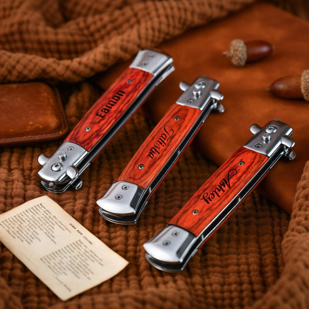 Personalized Folding Engraved Hair Beard Comb for Unique & Love | JNSTool27