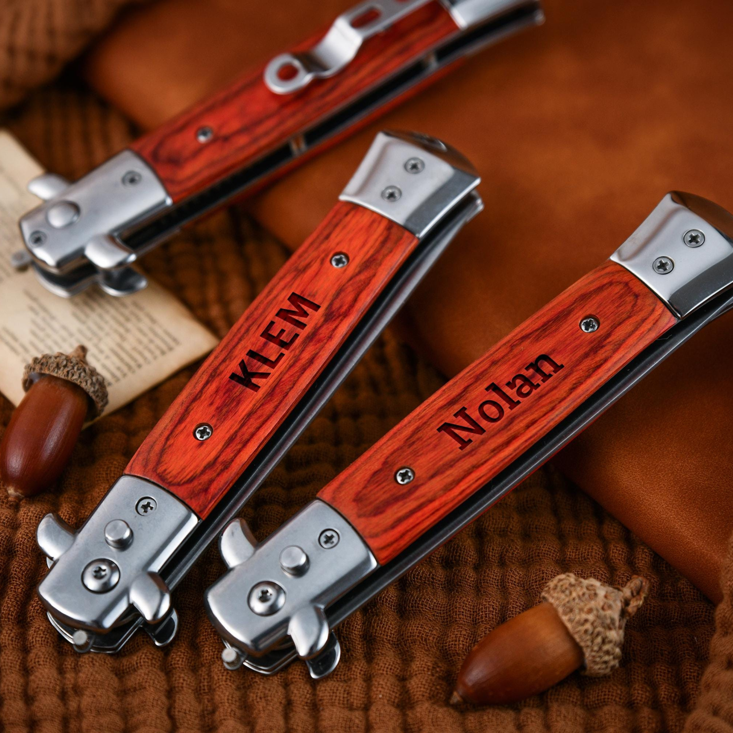 Personalized Folding Engraved Hair Beard Comb for Unique & Love | JNSTool27