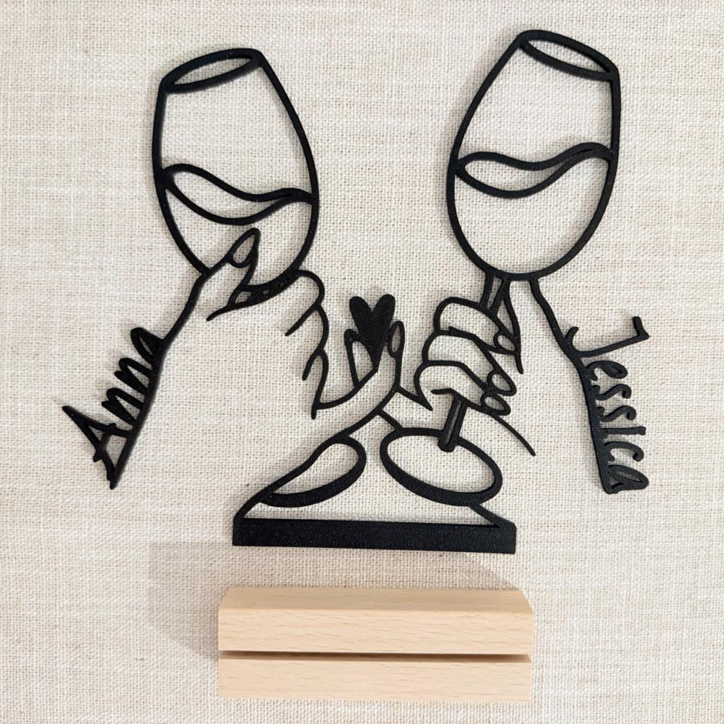 Personalized Name Friendship Decor for Unique & Love | JNSDec211