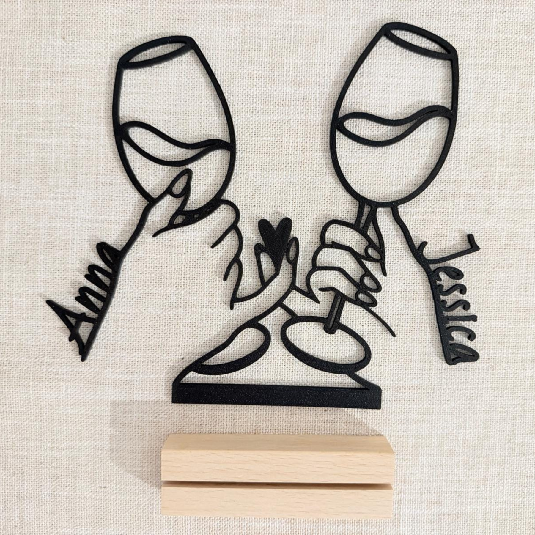 Personalized Name Friendship Decor for Unique & Love | JNSDec211