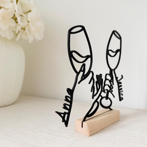 Personalized Name Friendship Decor for Unique & Love | JNSDec211
