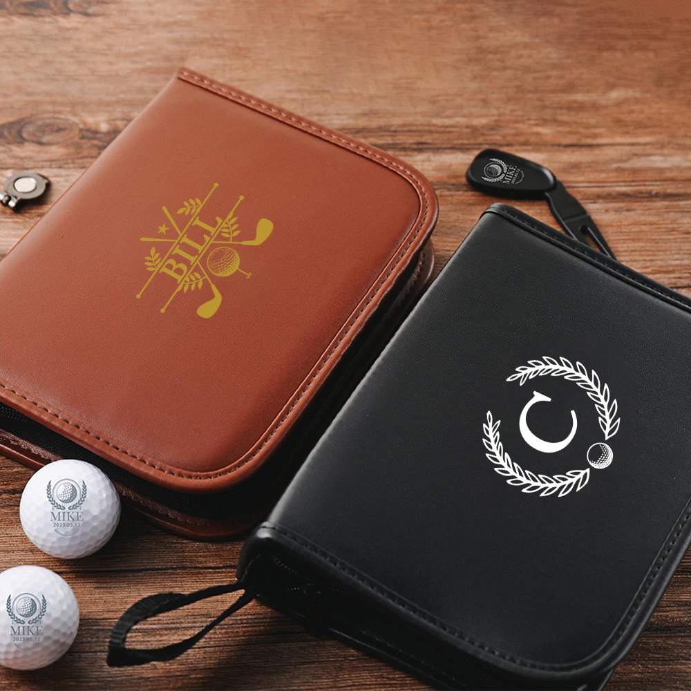 Personalized Leather Monogram Multifunctional Golf Bag | JNSBag74