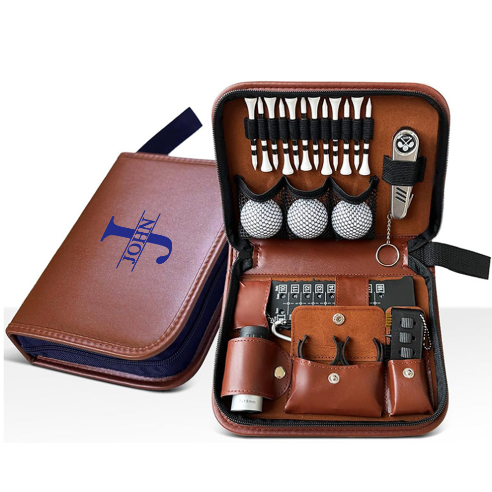 Personalized Leather Monogram Multifunctional Golf Bag | JNSBag74