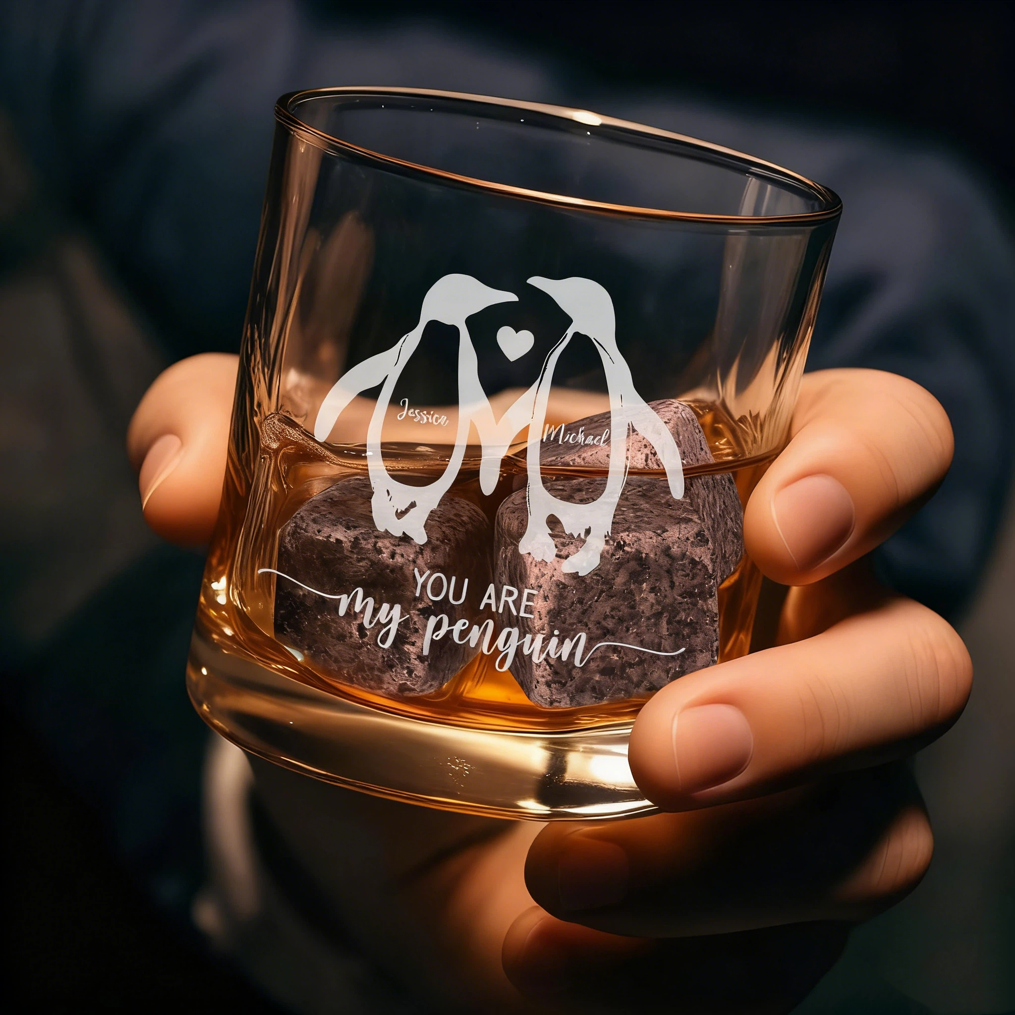 Personalized Whiskey Glass for Unique & Love | JNSDec186