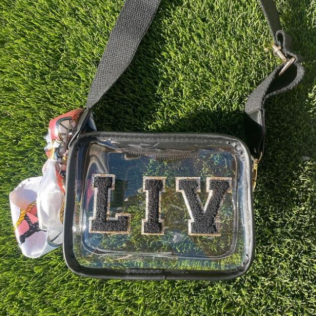 Personalized Clear Stadium Crossbody Bag for Unique & Love | JNSBag39