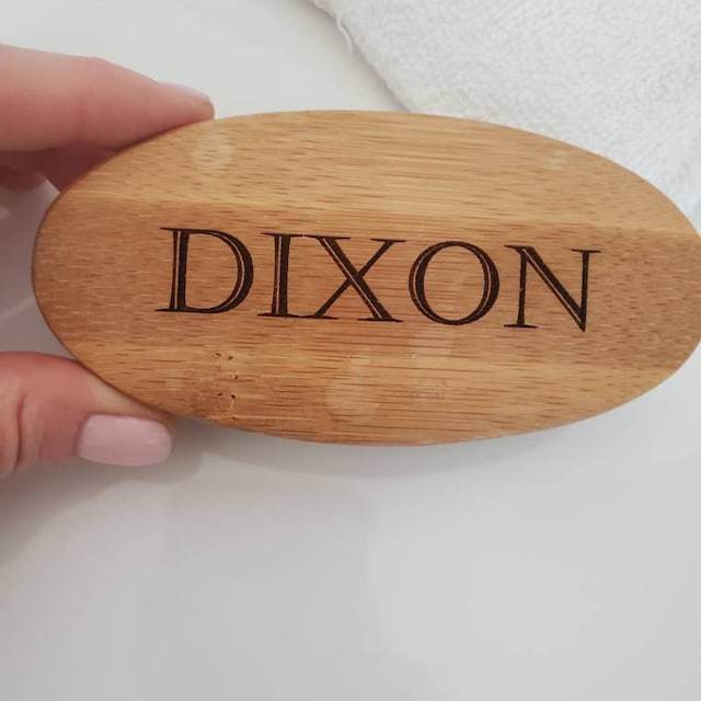 Personalized Wood Beard Brush for Unique & Love | JNSDec38