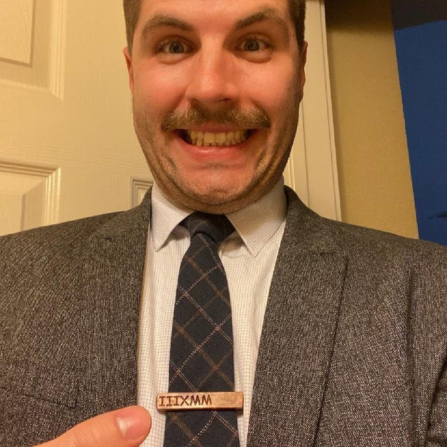 Personalized Wooden Tie Clip for Unique & Love  | JNSDec108