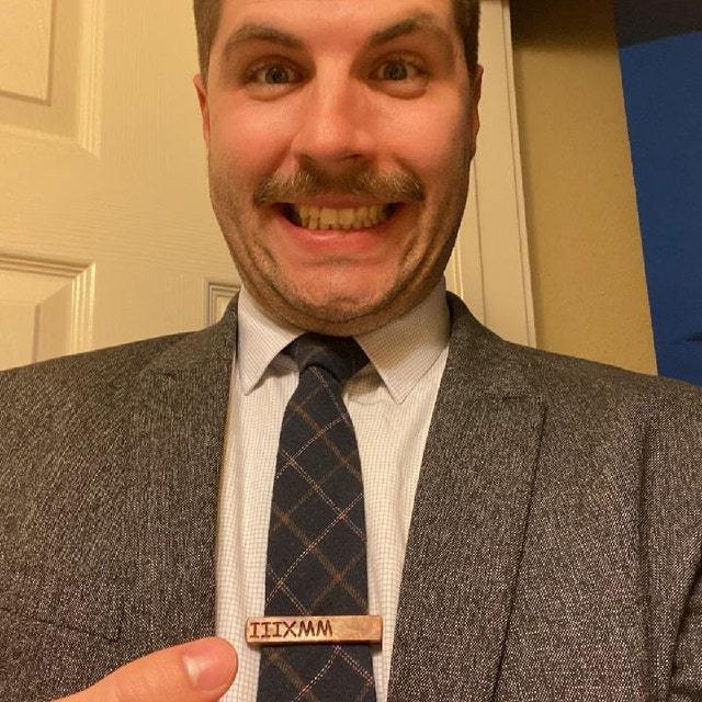 Personalized Wooden Tie Clip for Unique & Love  | JNSDec108