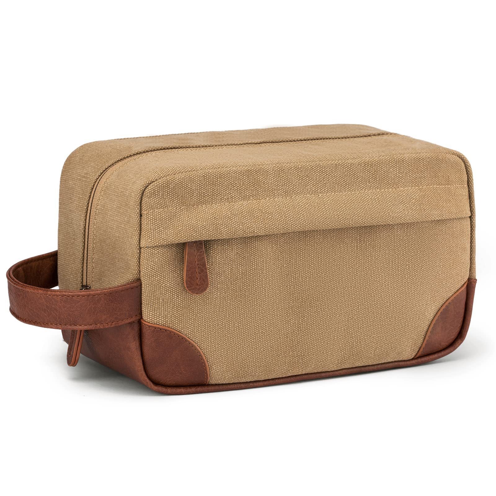 Personalized Monogram Embroidery Canvas Toiletry Bag for Unique & Love | JNSBag93