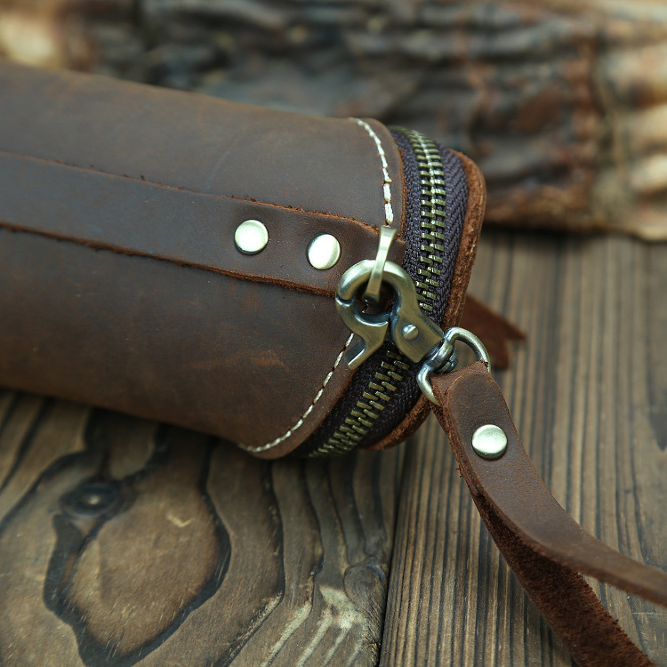 Personalized Monogram Engraving Leather Key Bag for Unique & Love | JNSBag84