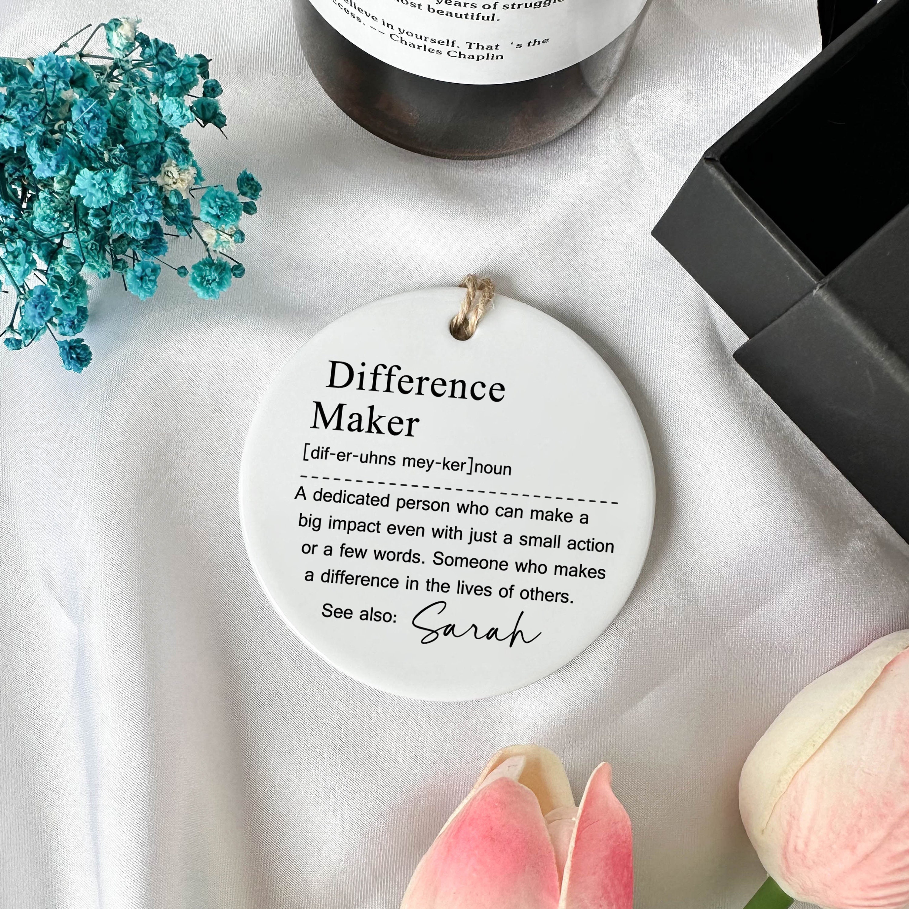 Personalized Appreciation Gift Ceramic Keepsake | JNSDec91