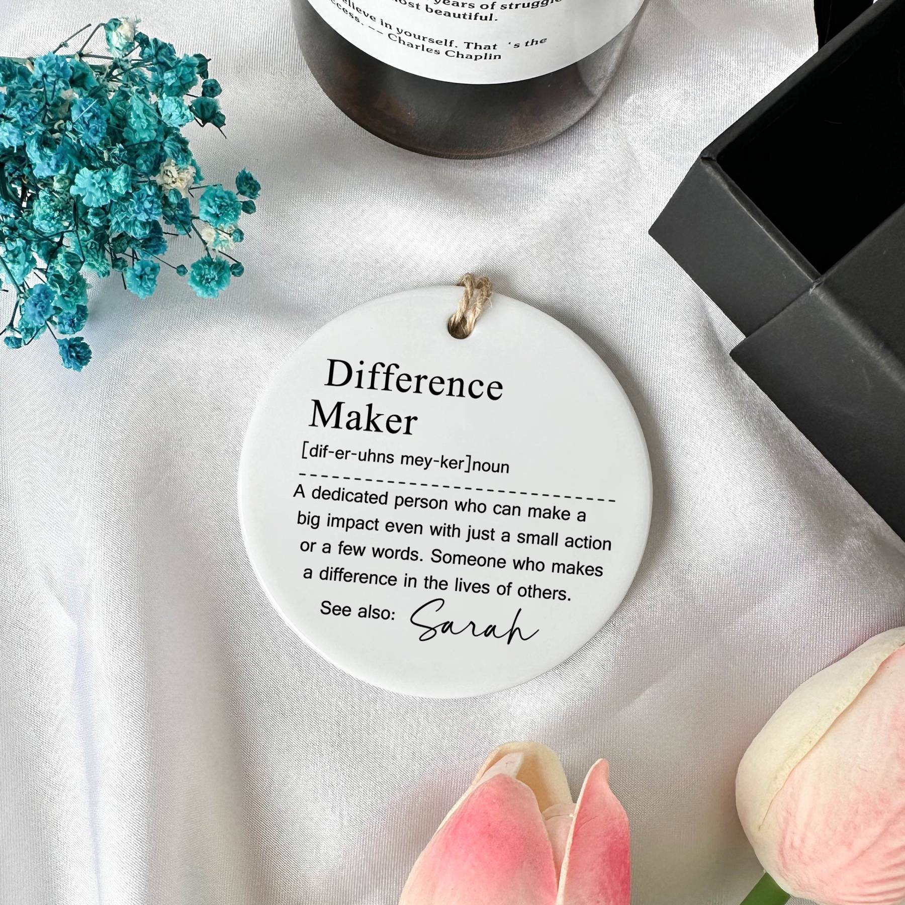 Personalized Appreciation Gift Ceramic Keepsake | JNSDec91