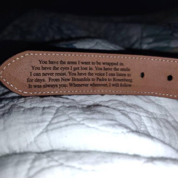 Personalized Handmade Engraved Genuine Leather Belt for Men | JNSCloth18