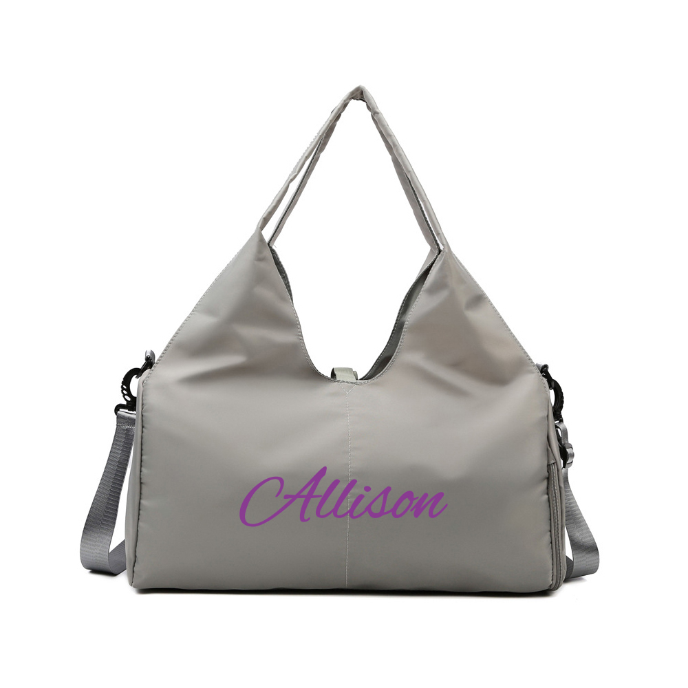 Personalized Travel Duffel Bag with Shoe Compartment for Unique & Love | JNSBag106