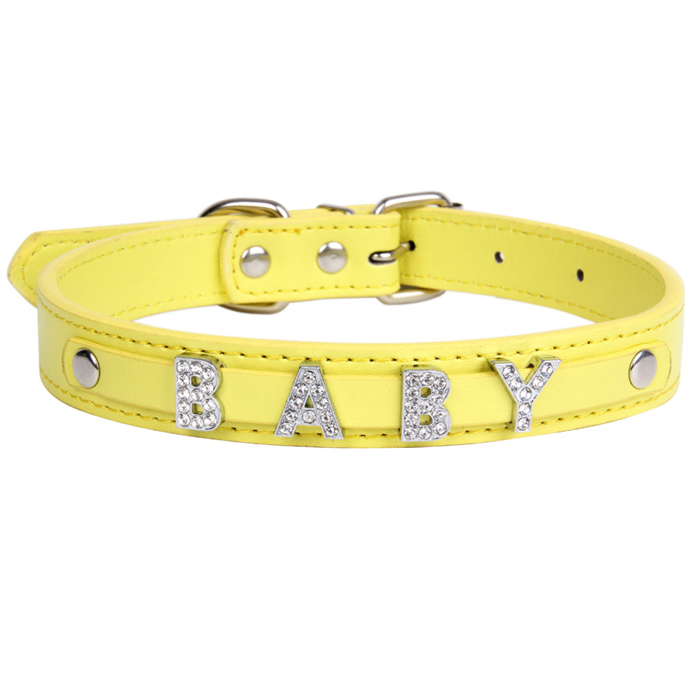 Personalized Initial Letters Choker Collar for Unique & Love | JNSDec168