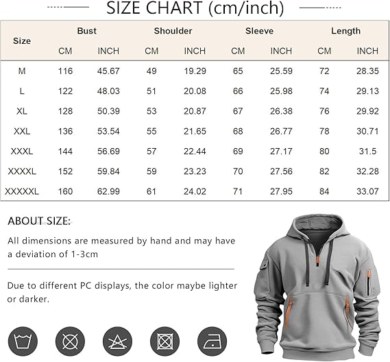 Personalized Monogram Zip Pullover Hoodies for Men | JNSCloth38
