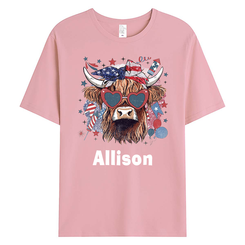 Personalized July 4th Patriotic Shirt for Unique & Love | JNSJuly31