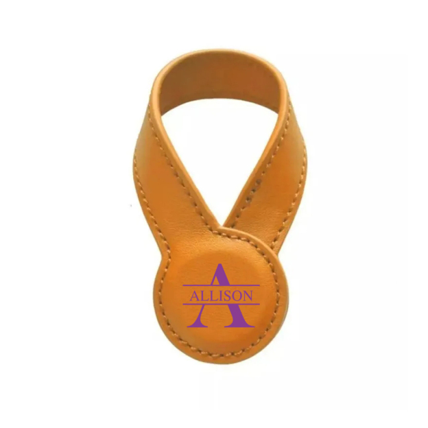 Personalized Multifunctional Leather Portable Magnetic Hat Clip With Buckle Closure for Unique & Love | JNSTool24