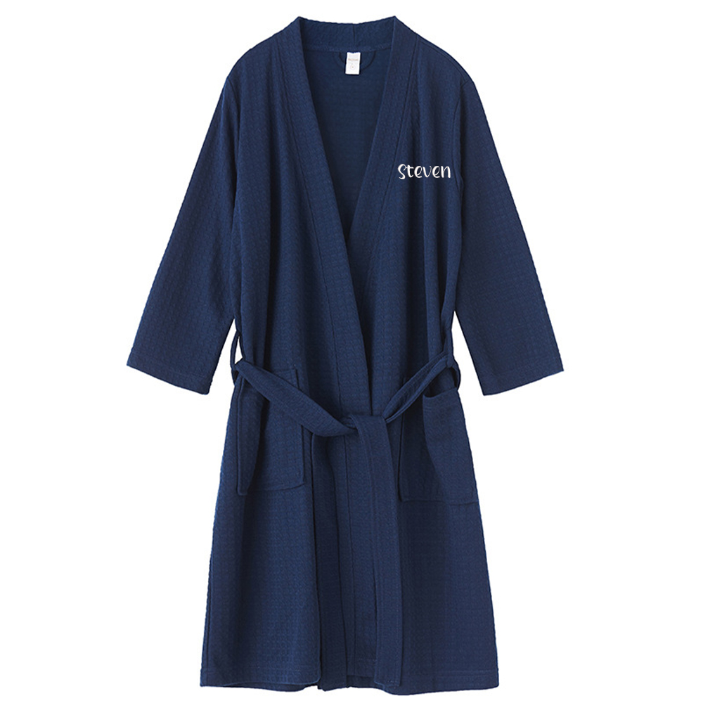 Personalized Monogrammed Waffle Robe for Unique & Love | JNSCloth26