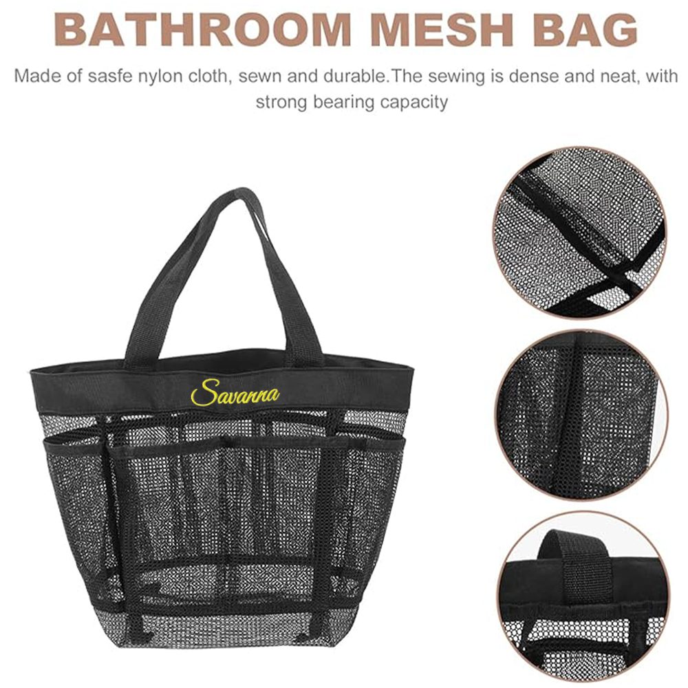 Personalized Embroidered Mesh Beach Bag | JNSBag51
