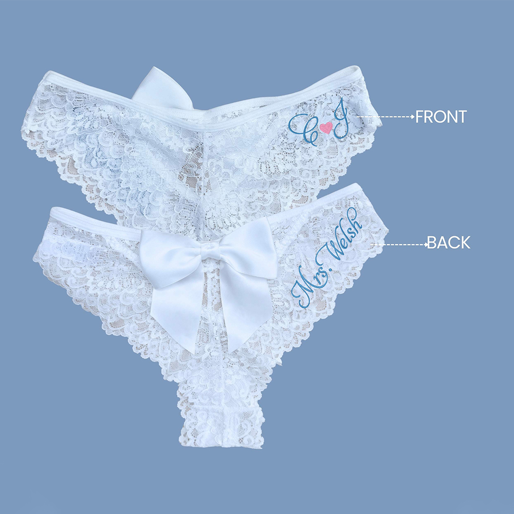 Personalized Embroidered Lace Underwear for Unique & Love | JNSCloth52
