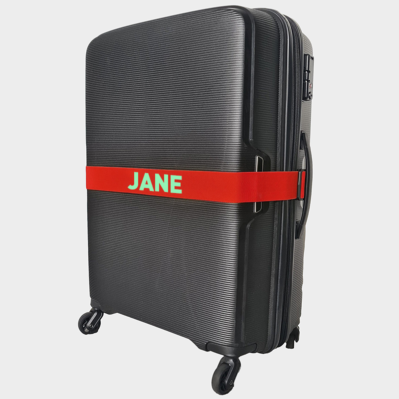 Personalized Name Luggage Strap Belt | JNSBag53