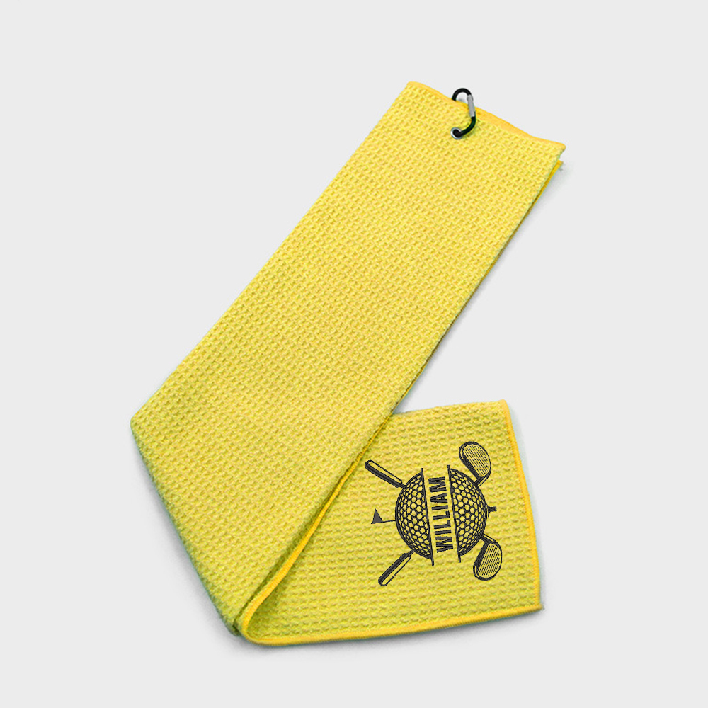 Personalized Monogram Embroidered Golf Towel | JNSCloth36