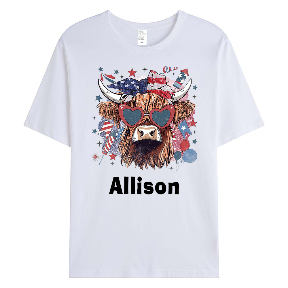 Personalized July 4th Patriotic Shirt for Unique & Love | JNSJuly31