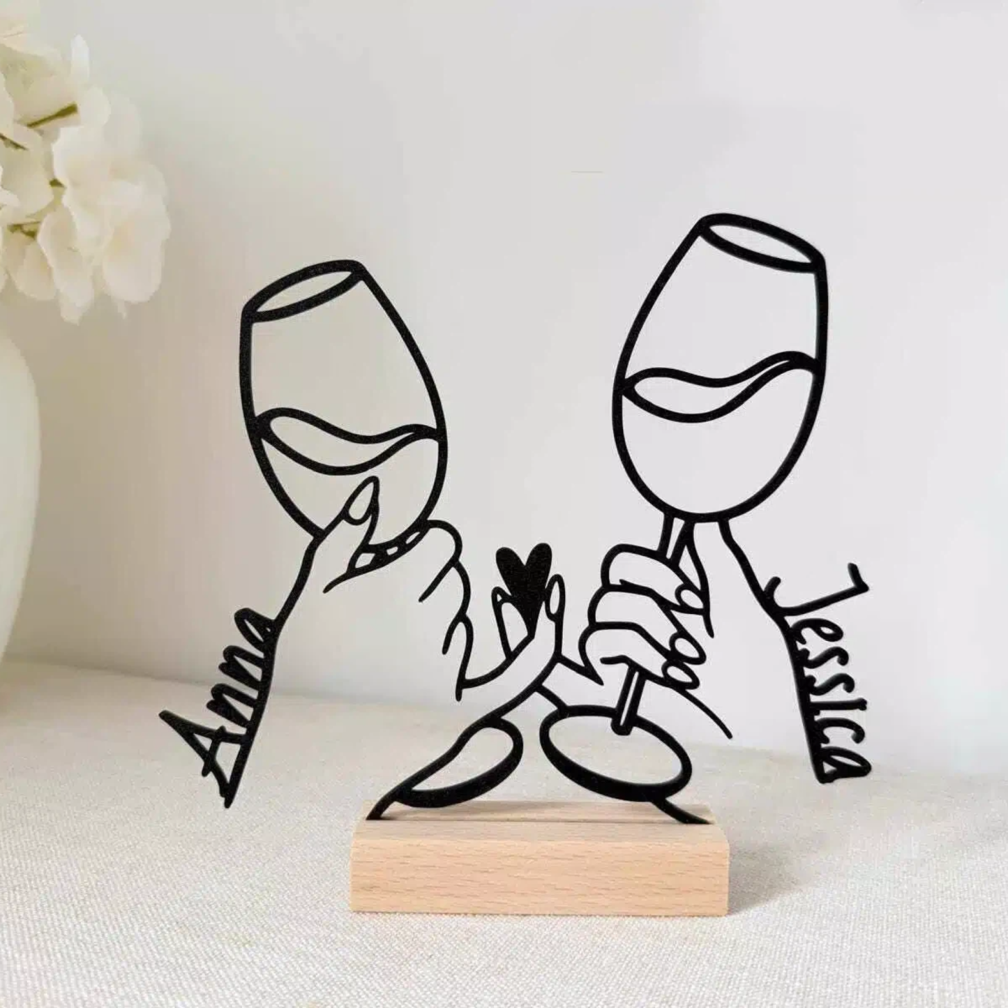 Personalized Name Friendship Decor for Unique & Love | JNSDec211