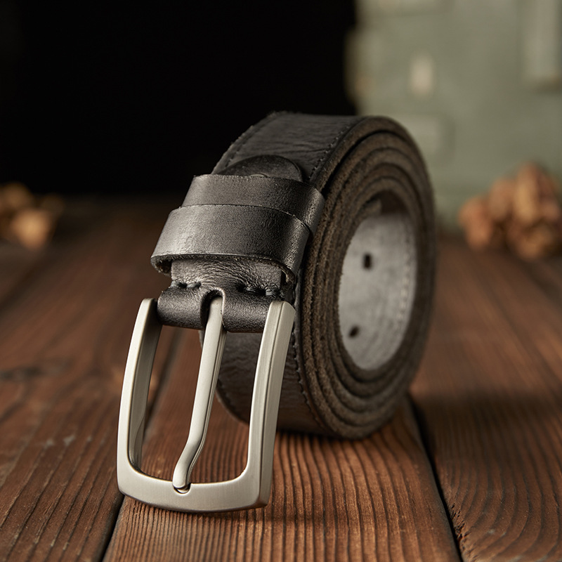 Personalized Handmade Engraved Genuine Leather Belt for Men | JNSCloth18