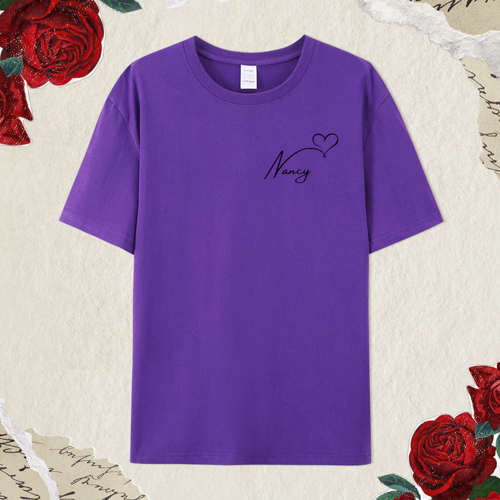 Personalized The Look Of Love Eye Couple T-Shirt for Unique & Love | JNSCloth54