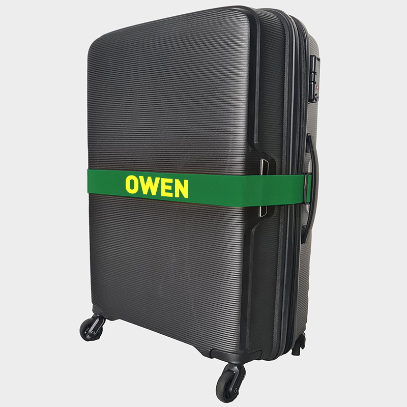 Personalized Name Luggage Strap Belt | JNSBag53