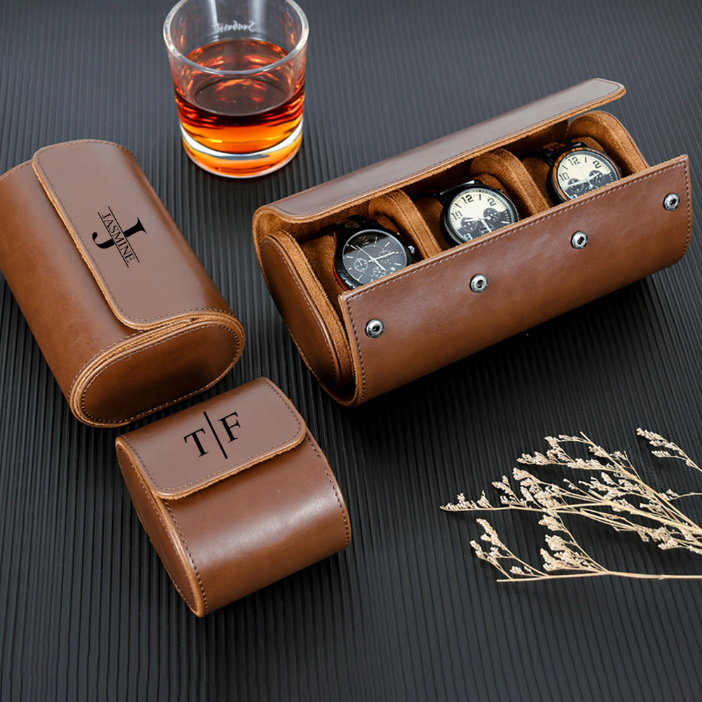  Personalized Leather Watch Case for Unique & Love | JNSBag15
