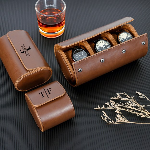  Personalized Leather Watch Case for Unique & Love | JNSBag15