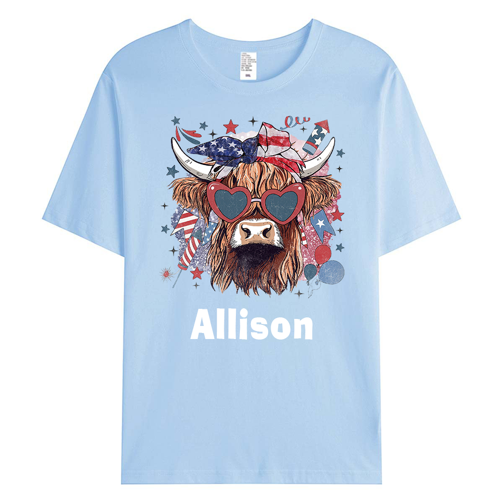 Personalized July 4th Patriotic Shirt for Unique & Love | JNSJuly31