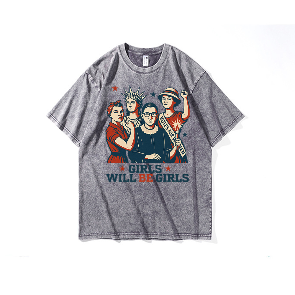 July 4th Patriotic Washed Shirt for Unique & Love | JNSJuly44