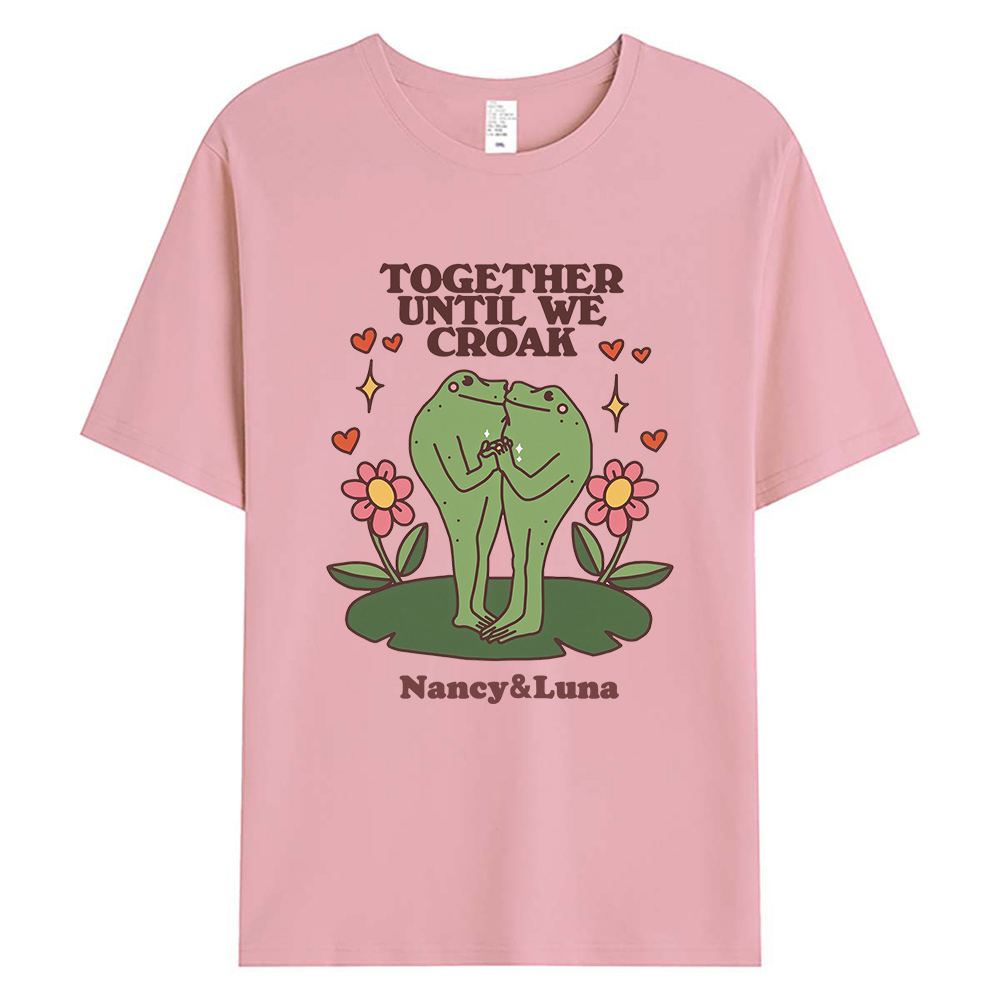Personalized Name Frog Anniversary Shirt for Unique & Love | JNSCloth48