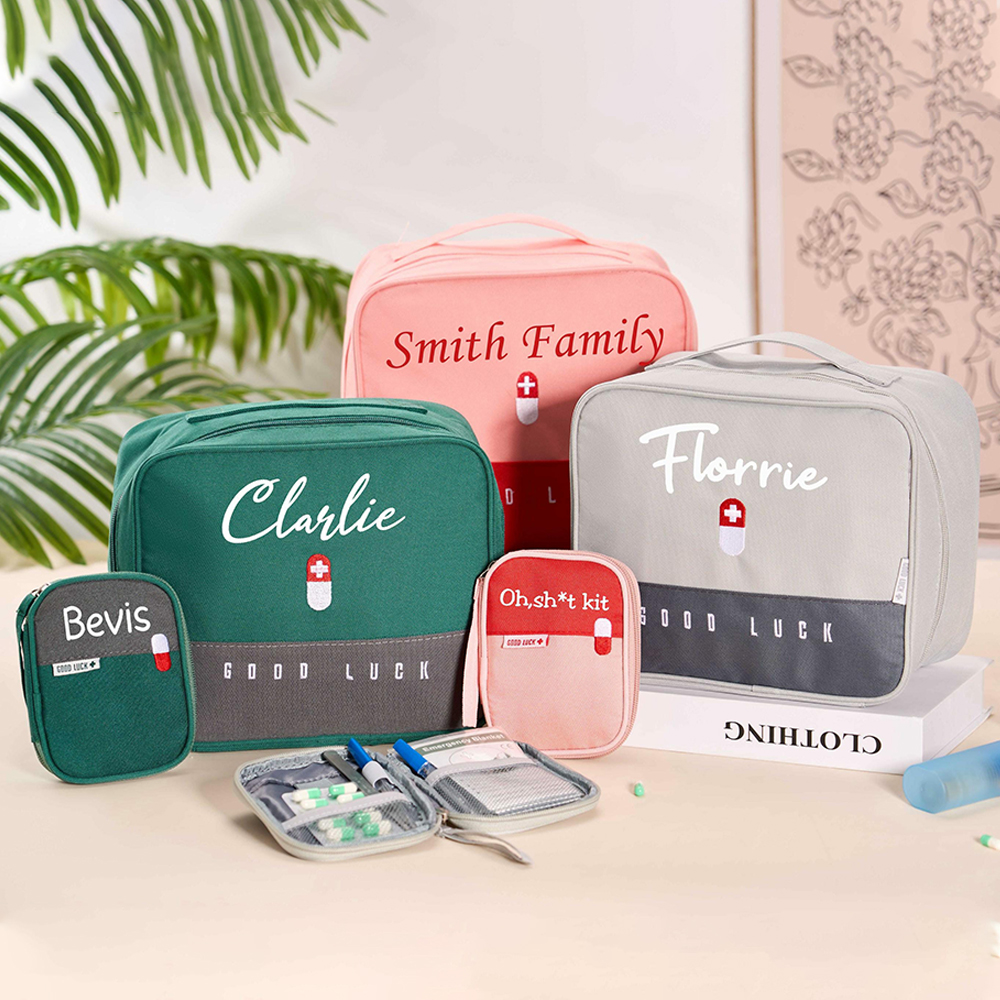 Personalized Medicine Bag Organizer for Unique & Love | JNSBag112